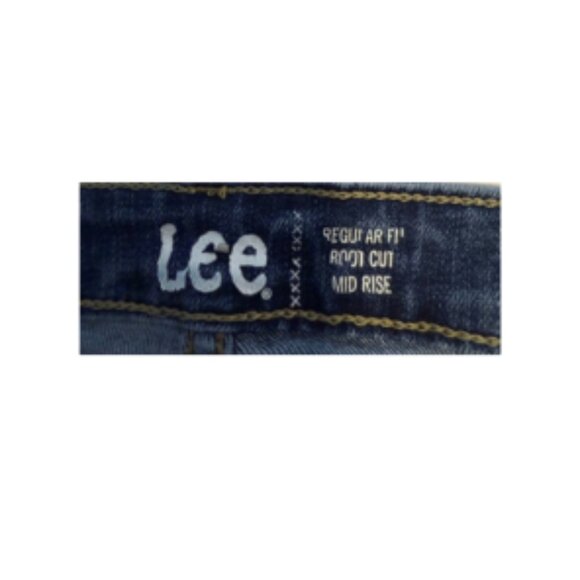 Jeans - Women's Lee Bootcut Size 14P Classic Fit Pre-owned - Picture 3 of 8